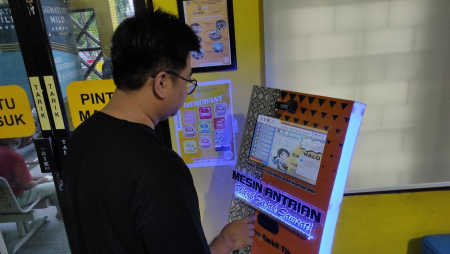 AMBIL NOMOR ANTRIAN di UPTD SAMSAT BANJARBARU