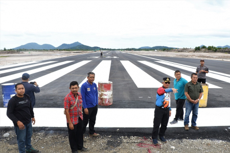 PROGRES PEMBANGUNAN BANDARA SINGKAWANG