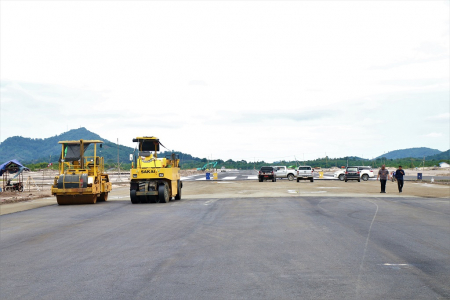PROGRES PEMBANGUNAN BANDARA SINGKAWANG