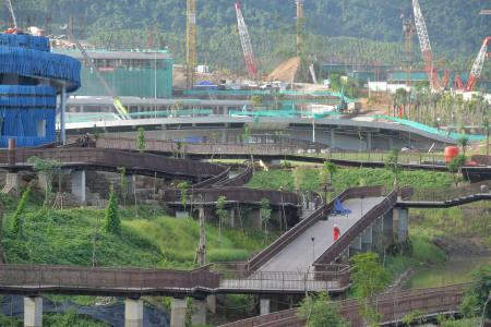 KAWASAN PEMERINTAH IKN CAPAI 70 PERSEN
