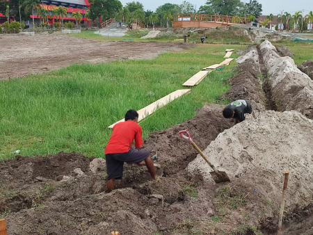 PEMBUATAN SIRKUIT BALAP SEPEDA