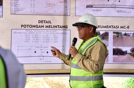 PEKERJAAN JALAN BANDARA