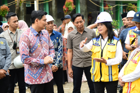 TINJAU REHABILITASI MTSN 8 INDRAMAYU