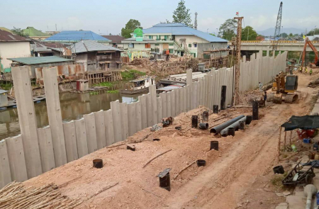 PEMBANGUNAN SIRING di PONDOK PESANTREN DARUSSALAM