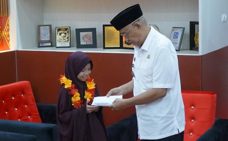 PENGHARGAAN UNTUK JUARA  MTQ INTERNASIONAL 2025
