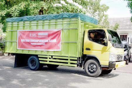 ANGKUT BANTUAN BENCANA