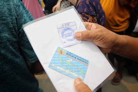 PENYALURAN BANTUAN CPP DI PALANGKA RAYA