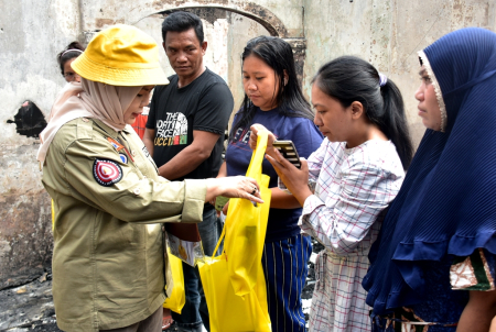 BANTUAN SOSIAL KORBAN KEBAKARAN