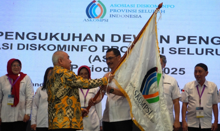 DISKOMINFO KALTIM PIMPIN ASKOMPSI PERIODE 2023-2025					