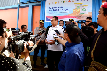 DISTRIBUSI BANTUAN PANGAN PEMERINTAH