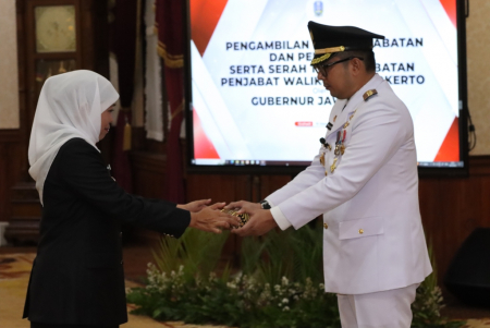 PELANTIKAN PJ WALIKOTA MOJOKERTO