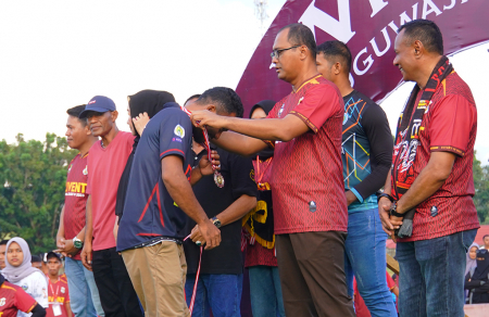 MEDALI JUARA II SEPAK BOLA TUVEN KE-IV