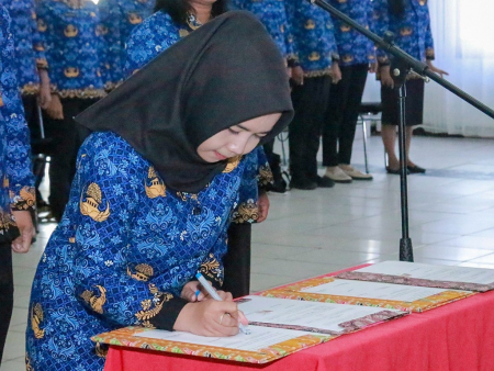 PENANDATANGANAN PERJANJIAN KERJA PPPK TENAGA TEKNIS