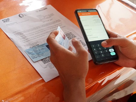 PENYALURAN BANTUAN BERAS KPM