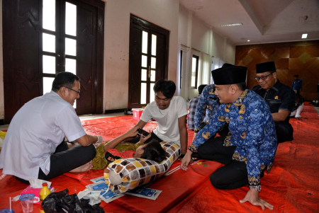 SUNAT MASSAL GRATIS HUT KE-61 PEMKO PALANGKA RAYA