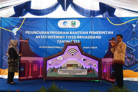 BANTUAN AKSES INTERNET PELAKU USAHA DI MAGETAN