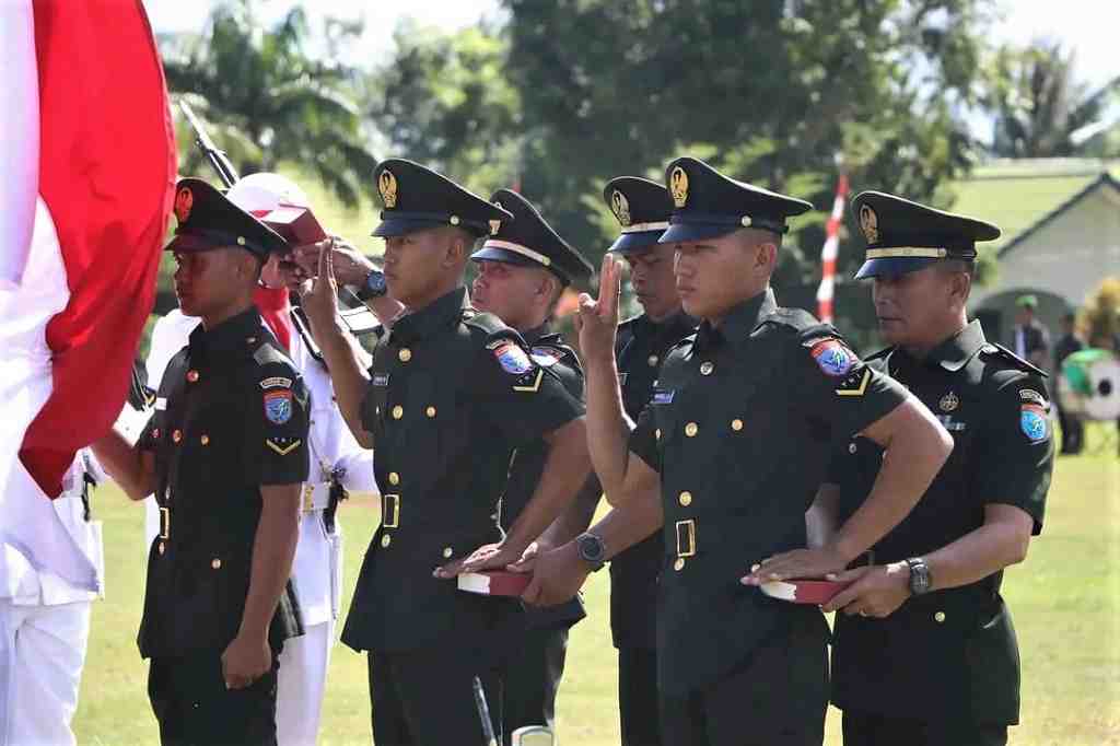 PENUTUPAN PENDIDIKAN PERTAMA BINTARA TNI AD