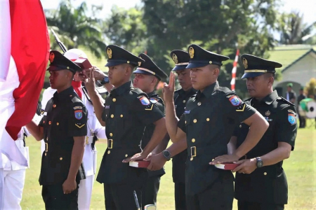 PENUTUPAN PENDIDIKAN PERTAMA BINTARA TNI AD