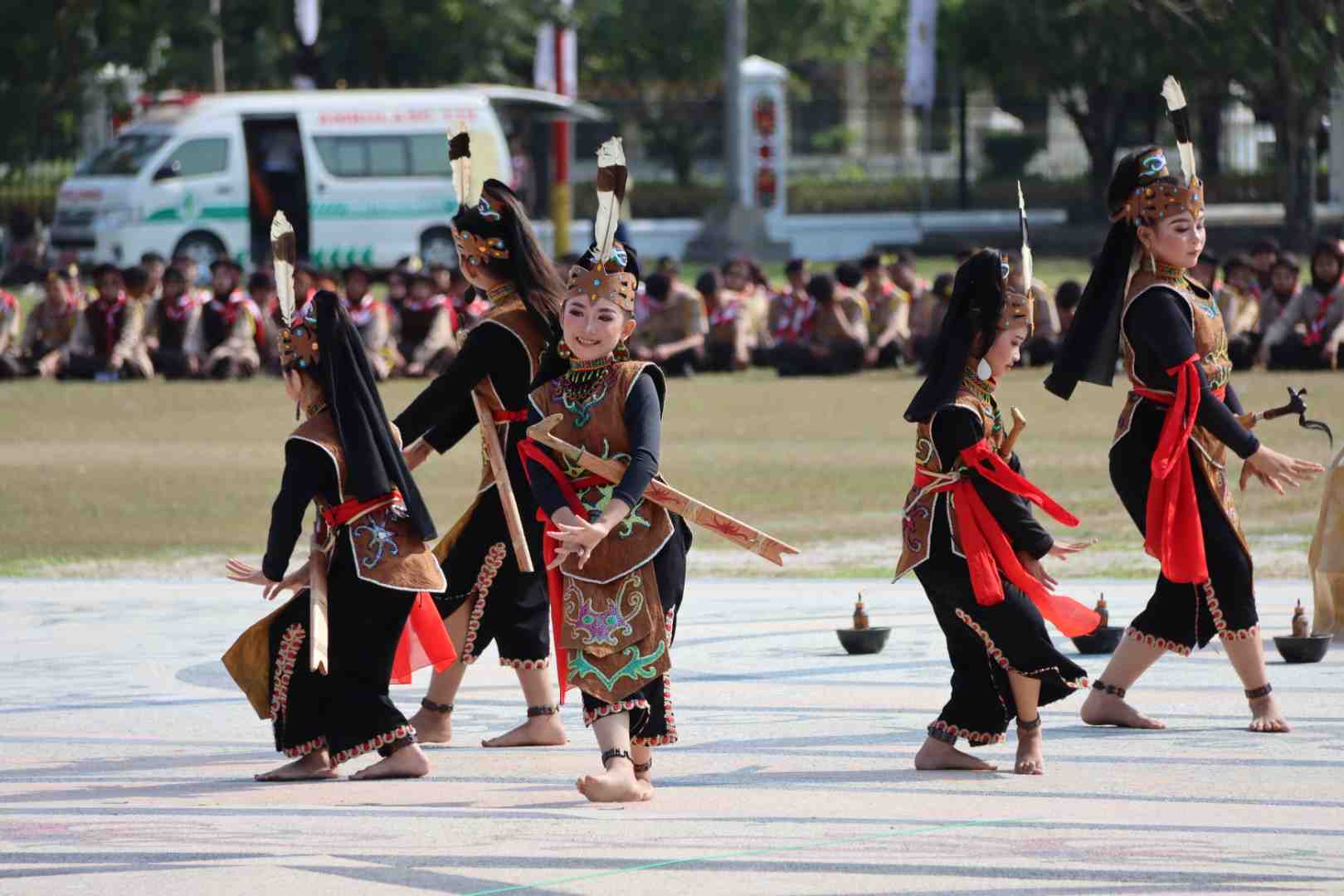 TARI DAERAH ANGGOTA PRAMUKA SDN PERCOBAAN