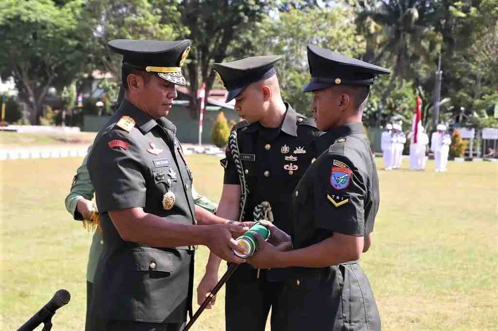 PENUTUPAN PENDIDIKAN PERTAMA BINTARA TNI AD