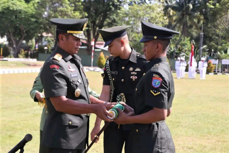 PENUTUPAN PENDIDIKAN PERTAMA BINTARA TNI AD