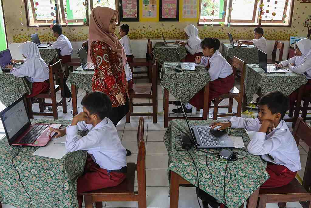PELAKSANAAN ASESMEN NASIONAL BERBASIS KOMPUTER SISWA SD