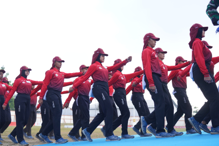 PELATIHAN CALON PASKIBRAKA TINGKAT PUSAT