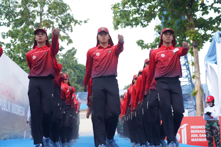PELATIHAN CALON PASKIBRAKA TINGKAT PUSAT
