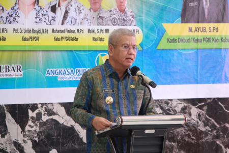 KALBAR PERINGATI HARI GURU NASIONAL DAN HUT KE 78 PGRI 