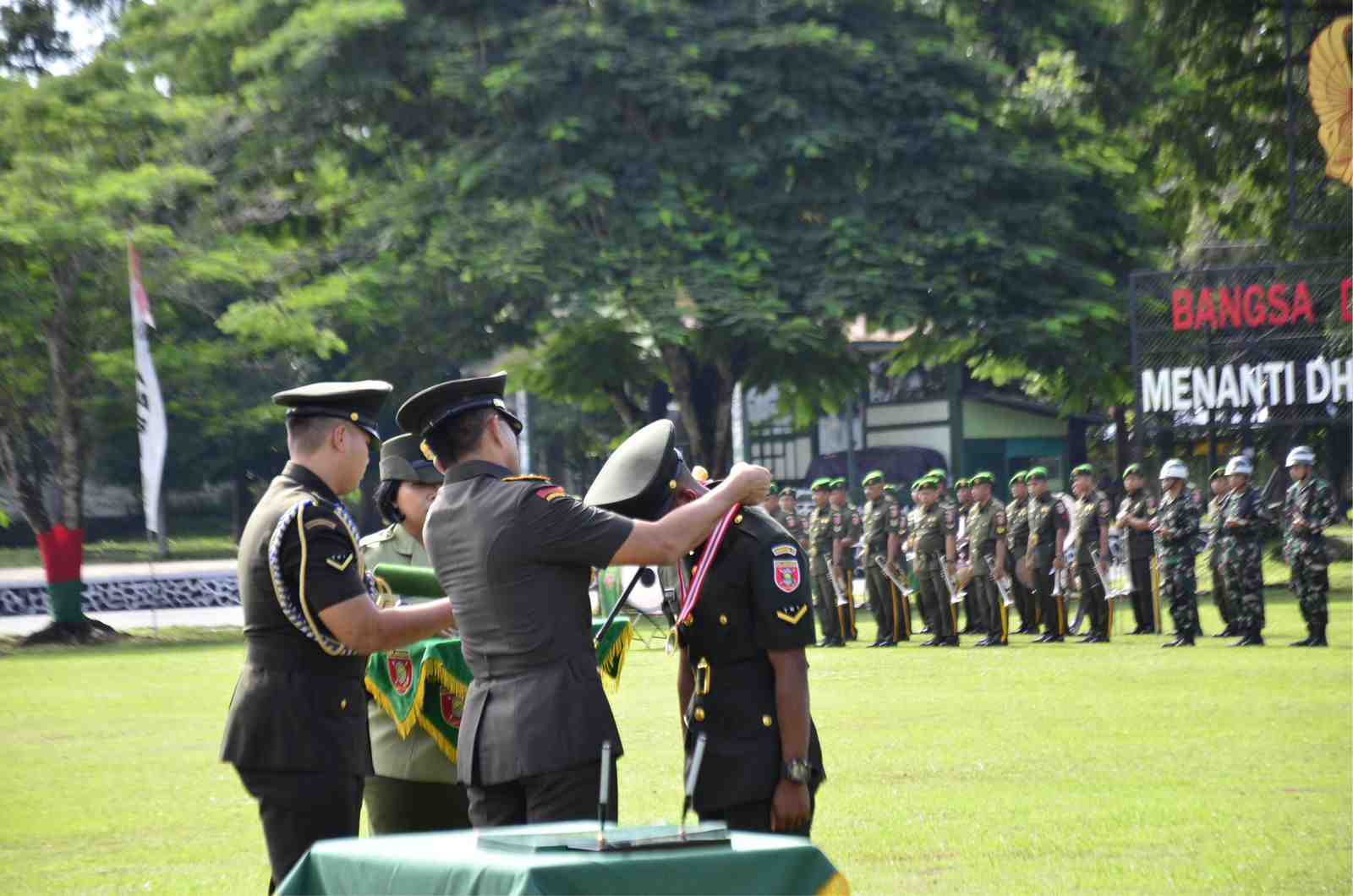 PENUTUPAN PENDIDIKAN PERTAMA BINTARA TNI AD