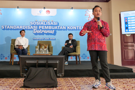 SOSIALISASI STANDARDISASI PEMBUATAN KONTEN DEKRANAS