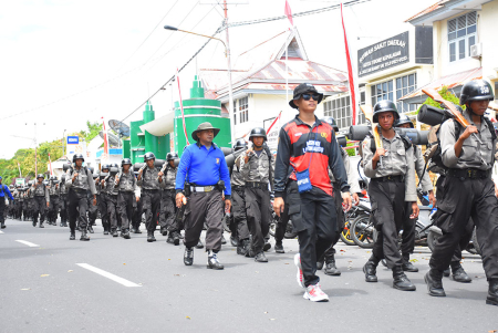 EKSPEDISI DARAT  SISWA POLDA MALUT