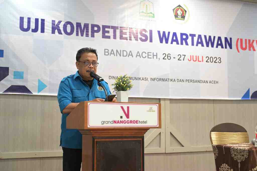 UJI KOMPETENSI WARTAWAN DI ACEH