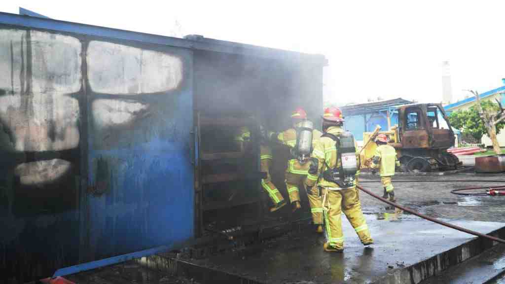 LOMBA FIRE RESCUE AND FITNESS DRILL