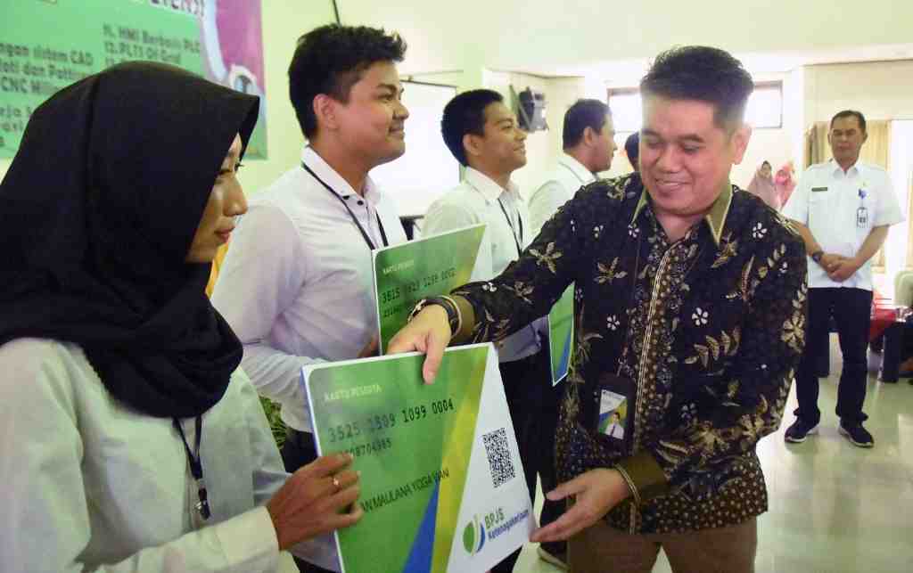PESERTA PELATIHAN MENERIMA KARTU BPJS