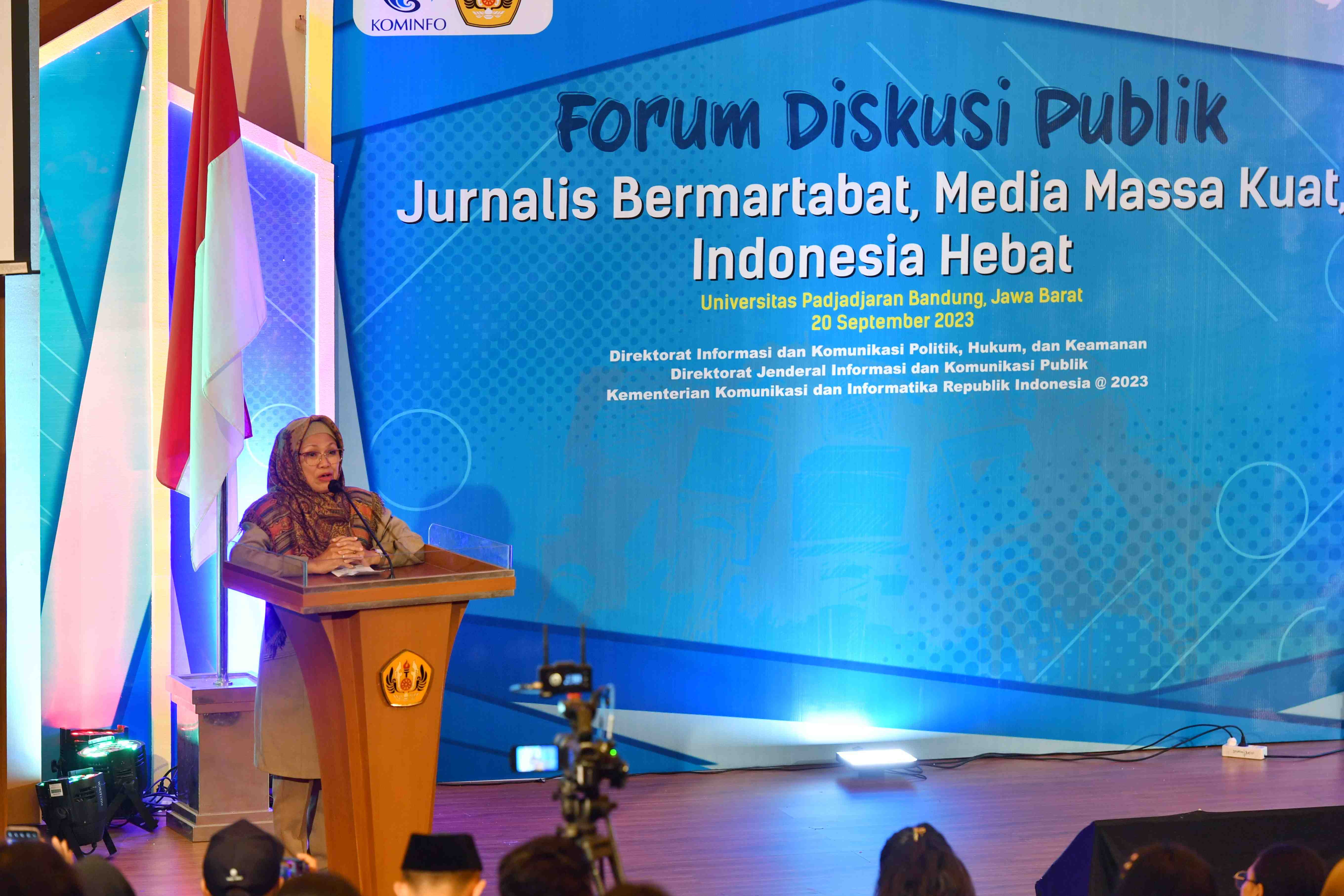 KOMINFO GANDENG PEWARTA PAPUA BARAT GELAR DISKUSI PUBLIK