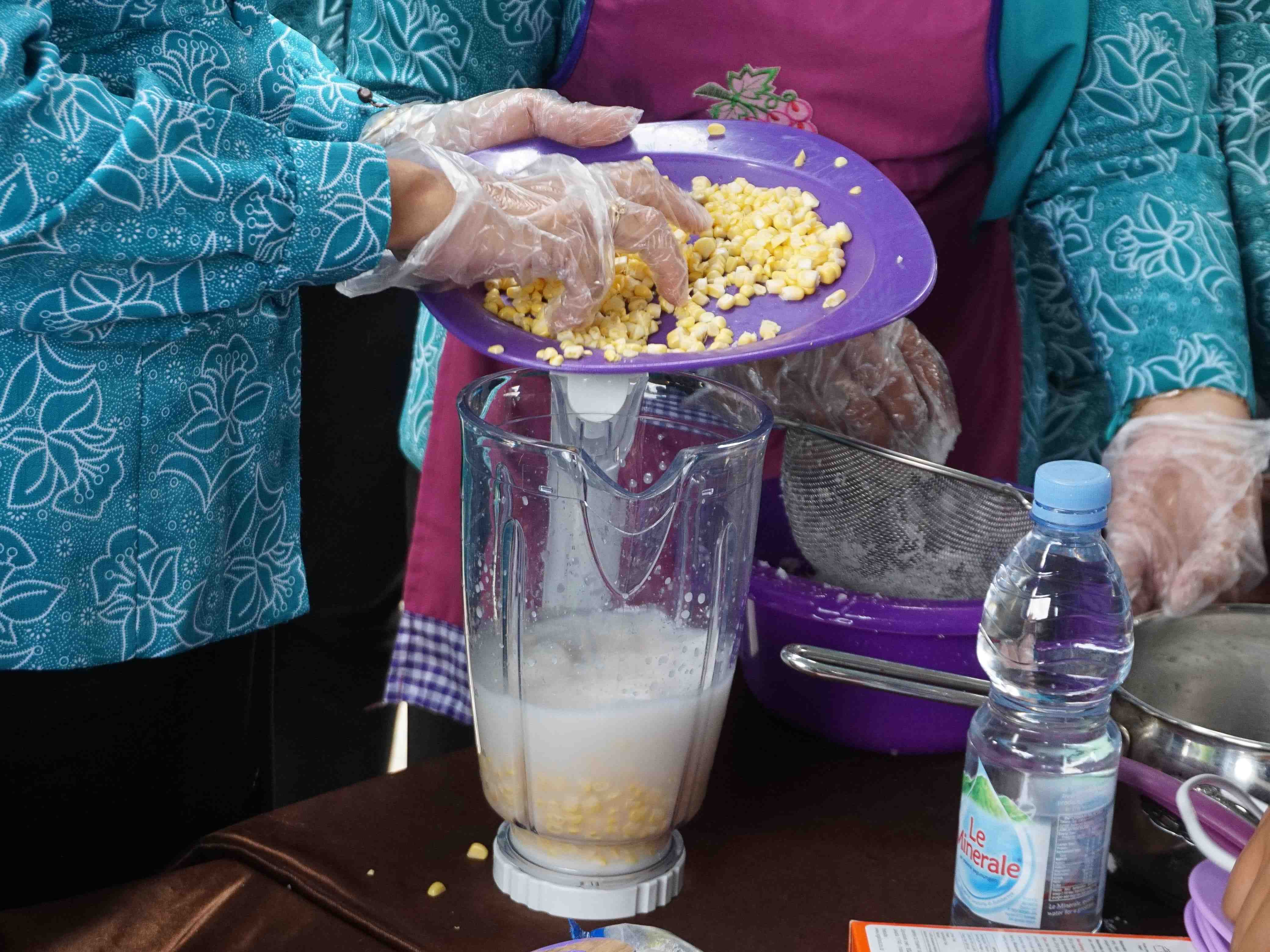 BUAT BUBUR JAGUNG