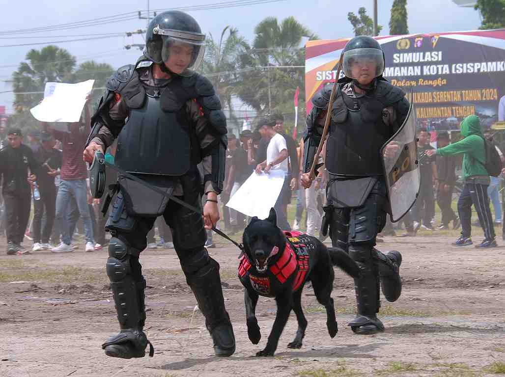 SIMULASI SISPAMKOTA JELANG PILKADA