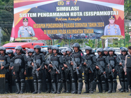 APEL GELAR PASUKAN PENGAMANAN PILKADA