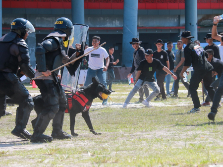 SIMULASI SISPAMKOTA JELANG PILKADA