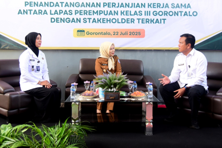 KERJA SAMA LAPAS PEREMPUAN LIMBOTO