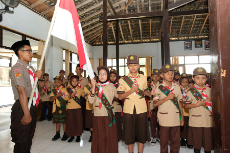 PELANTIKAN PRAMUKA DI TEMANGGUNG