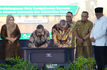 MOU UNKHAIR TERNATE DENGAN IKATAN AKUNTANSI INDONESIA