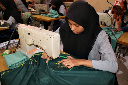 PELATIHAN BORDIR di BLK BLORA
