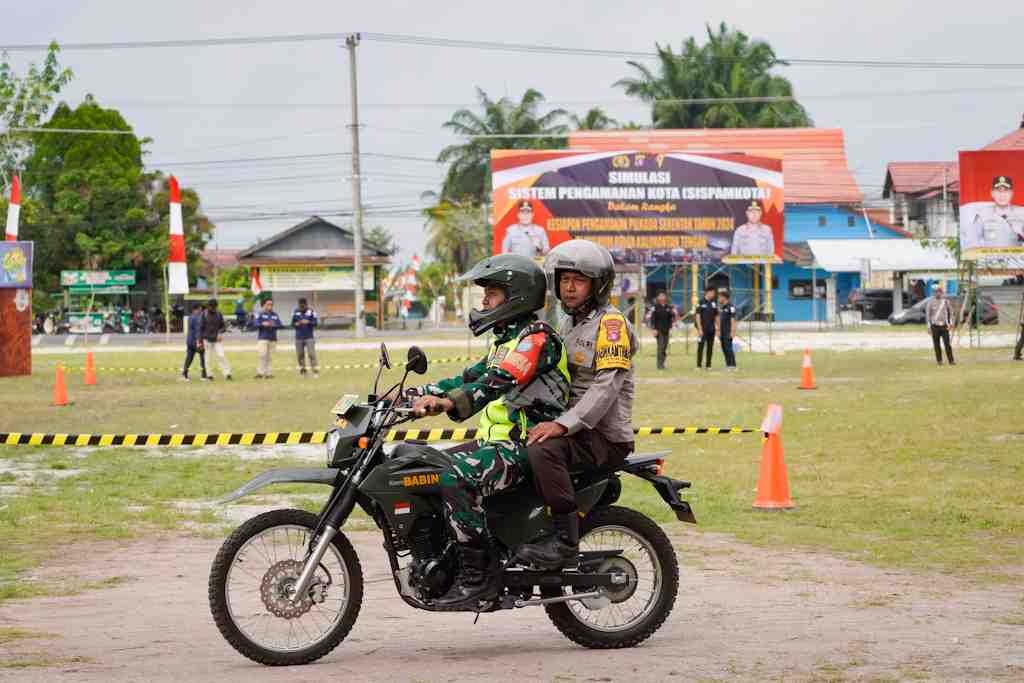 SIMULASI PATROLI PENGAMANAN 