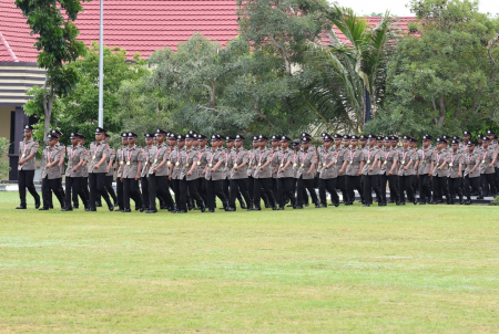 PERSIAPAN UPACARA PENUTUPAN DIKTUKBA