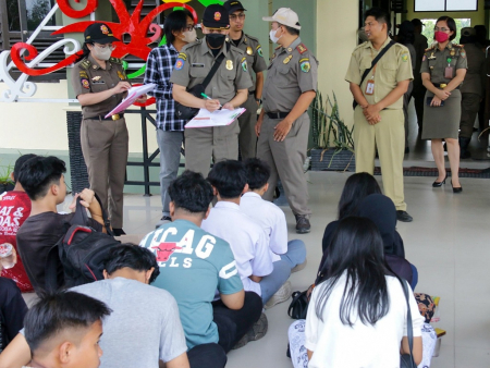OPERASI PENEGAKAN DISIPLIN di PALANGKA RAYA