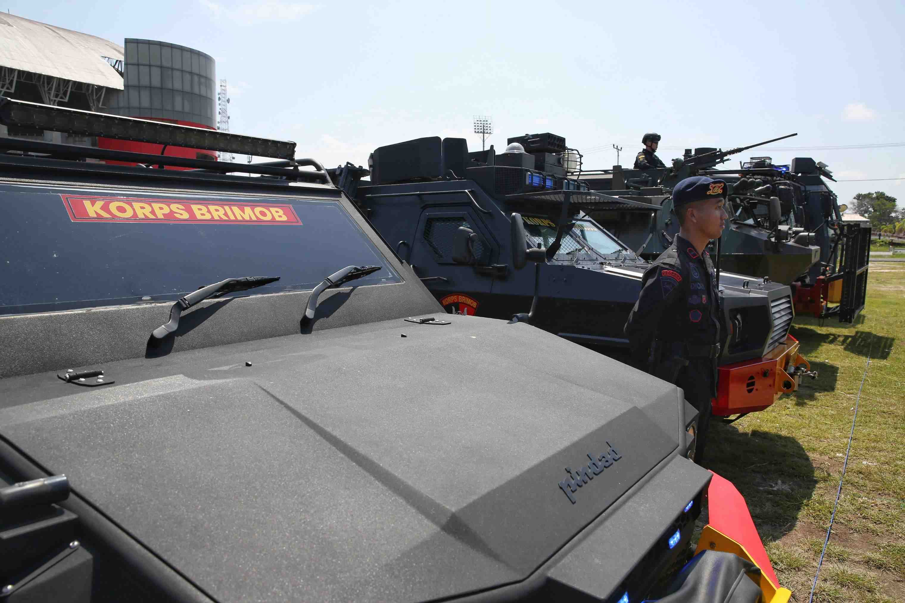 SIMULASI PENGAMANAN KOTA JELANG PILKADA