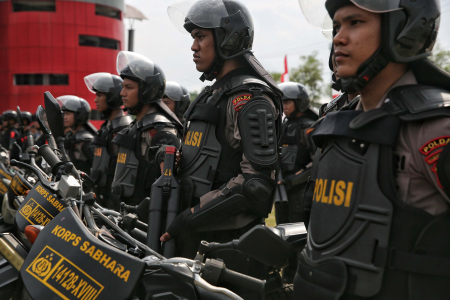 APEL GELAR PASUKAN PENGAMANAN PILKADA