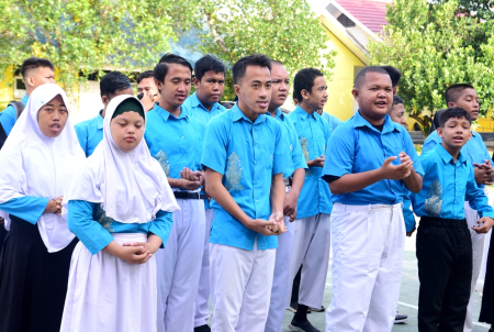 SISWA SLB BERDOA